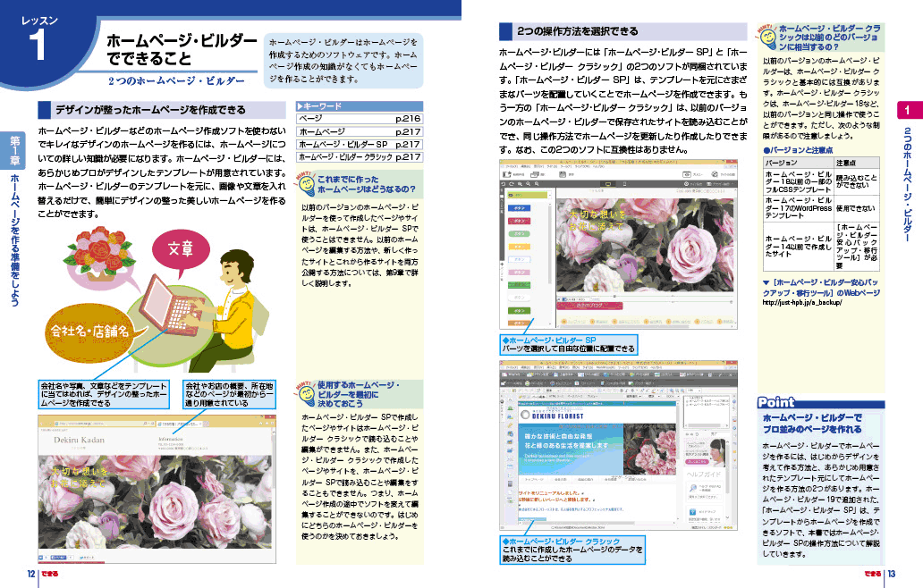 できるホームページ・ビルダー19 Windows 8.1/8/7/Vista対応