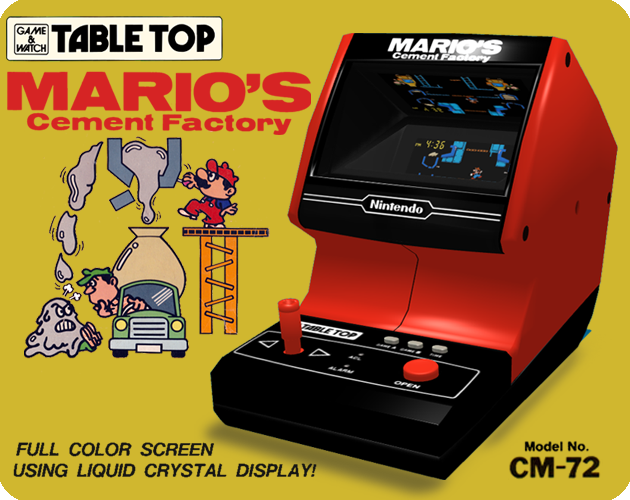 ニンテンドー ゲーム&ウォッチ マリオズセメントファクトリー