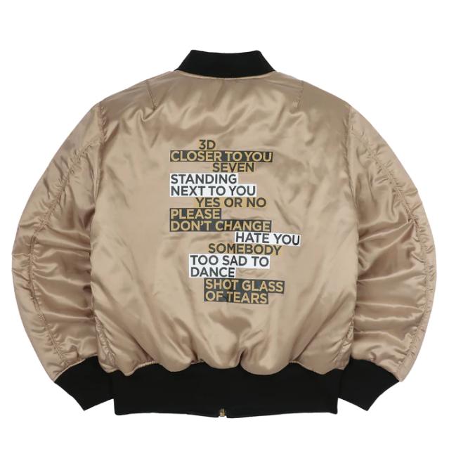 Buy Jungkook GOLDEN Oversized Bomber Jacket at affordable prices