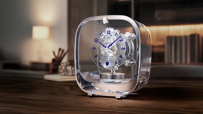 Baccarat Crystal Unisex Watch Perpetual movement Atmos 568 by Marc