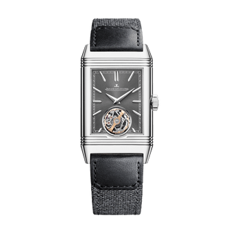 ステンレススチール製メンズウォッチ 手巻きレベルソ・トリビュート