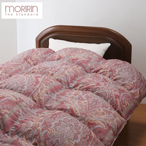 モリリン 布団・快眠グッズ 【新品同様】柄任せエクセル羽毛掛け布団