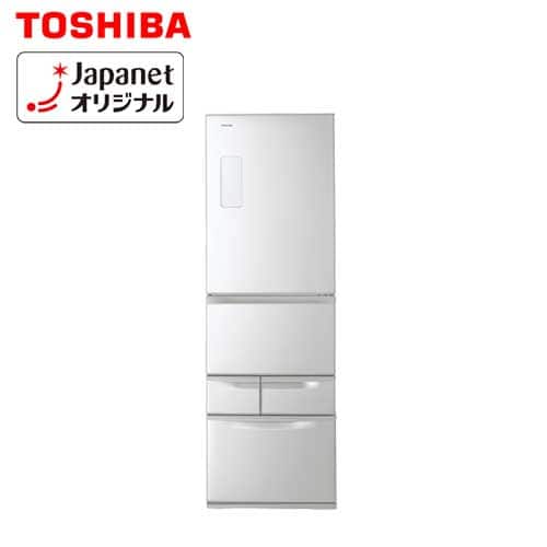 TOSHIBA GR-417G(S) 冷蔵庫 410L 東芝 冷蔵庫 【良品】冷凍冷蔵庫 410L