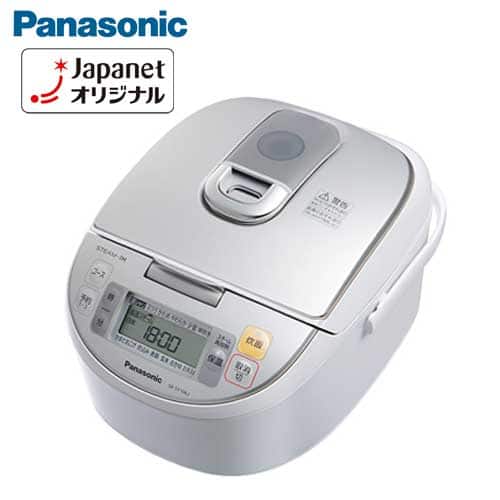 パナソニック 炊飯器 【美品】スチームIHジャー炊飯器 5.5合