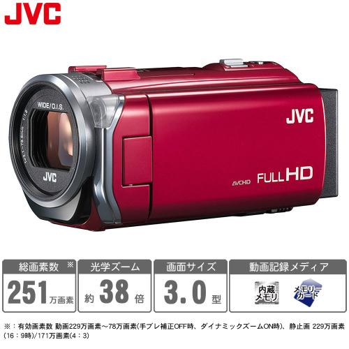 JVCケンウッド ビデオカメラ ハイビジョンメモリームービー