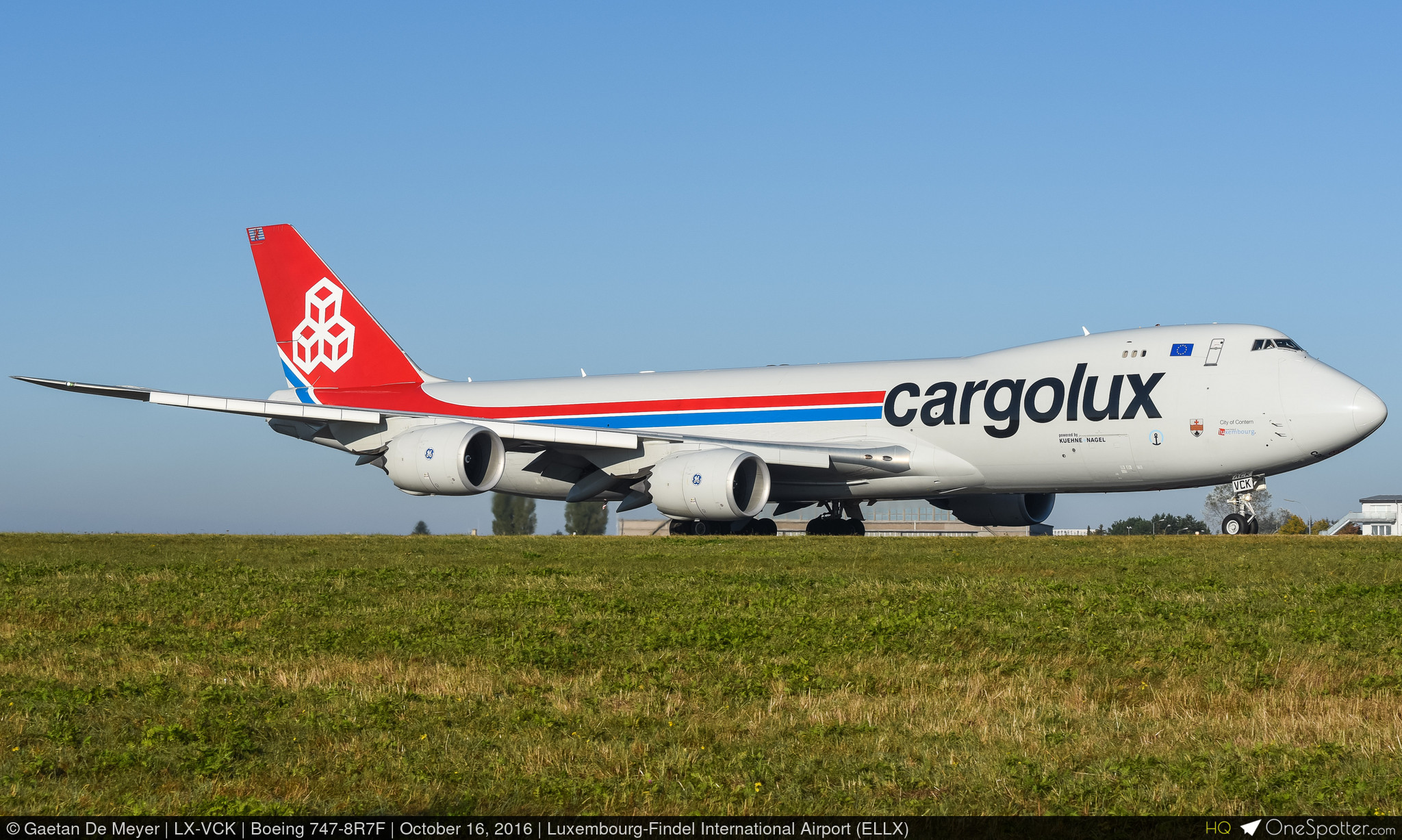 LX-VCK Cargolux Boeing 747-8R7F, MSN 38078 | OneSpotter.com