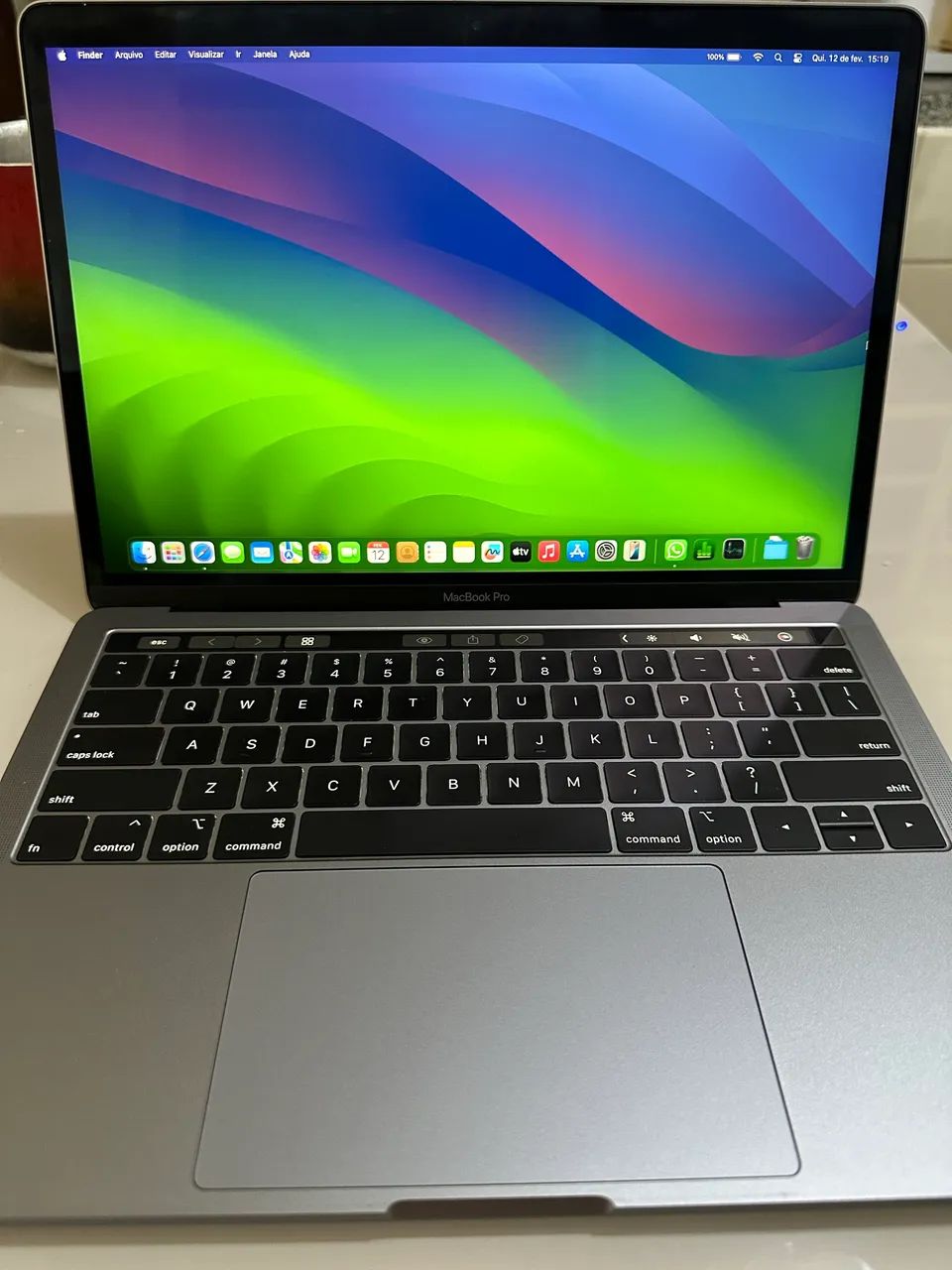 MacBook Pro 2019 13pol | i7 | 16gb RAM | 256gb | 32 ciclos +