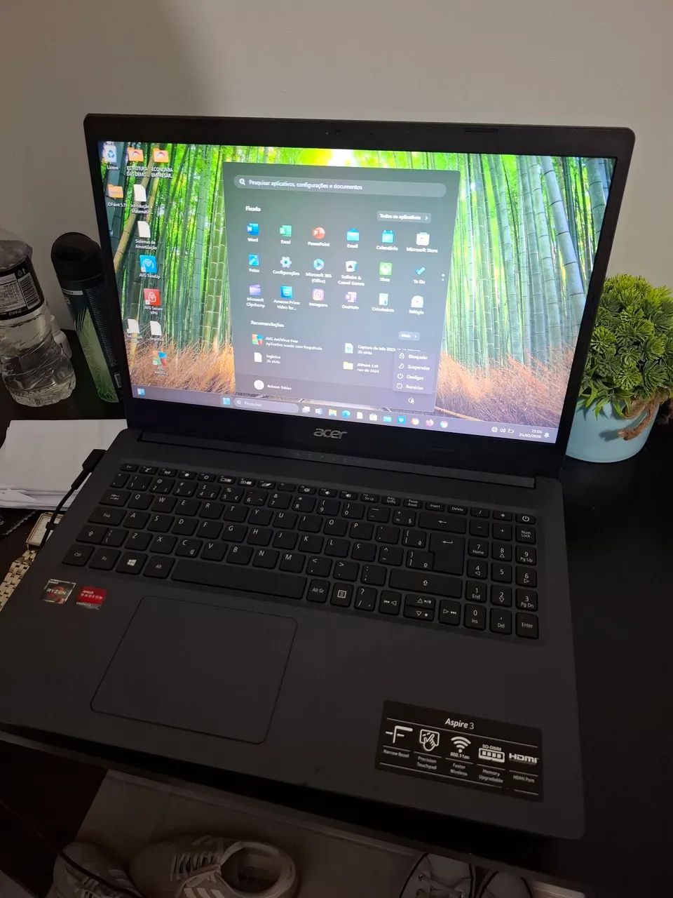 Notebook Acer Amd Ryzen 3 8gb Hd 1tb Windows 11 - Notebooks