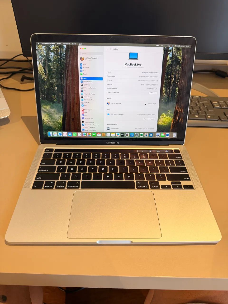 MacBook Pro 13? (2020) ? 16GB RAM ? 512GB SSD: - Notebooks