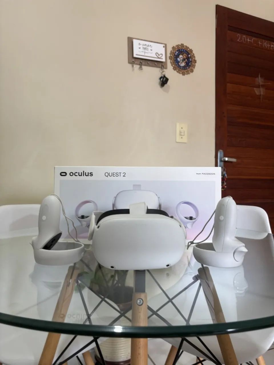 Meta Quest 2 64GB VR Sem Fio + Controles Originais - Ótimo Estado