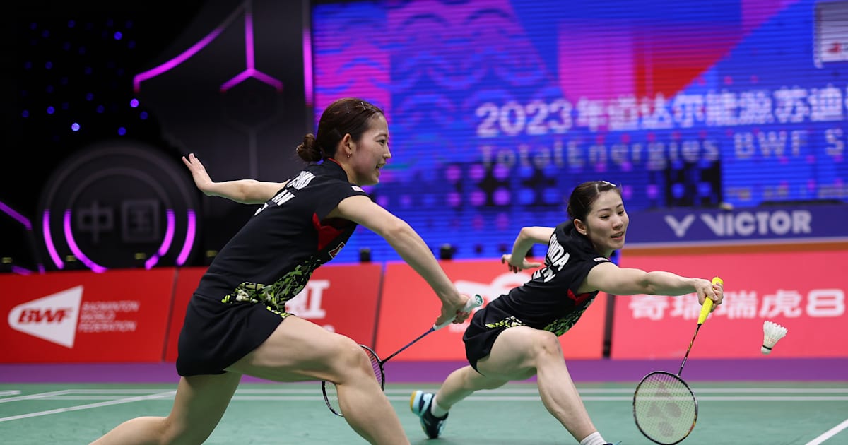 バドミントン・志田千陽＆松山奈未「最後に笑い合えるように」パリ2024