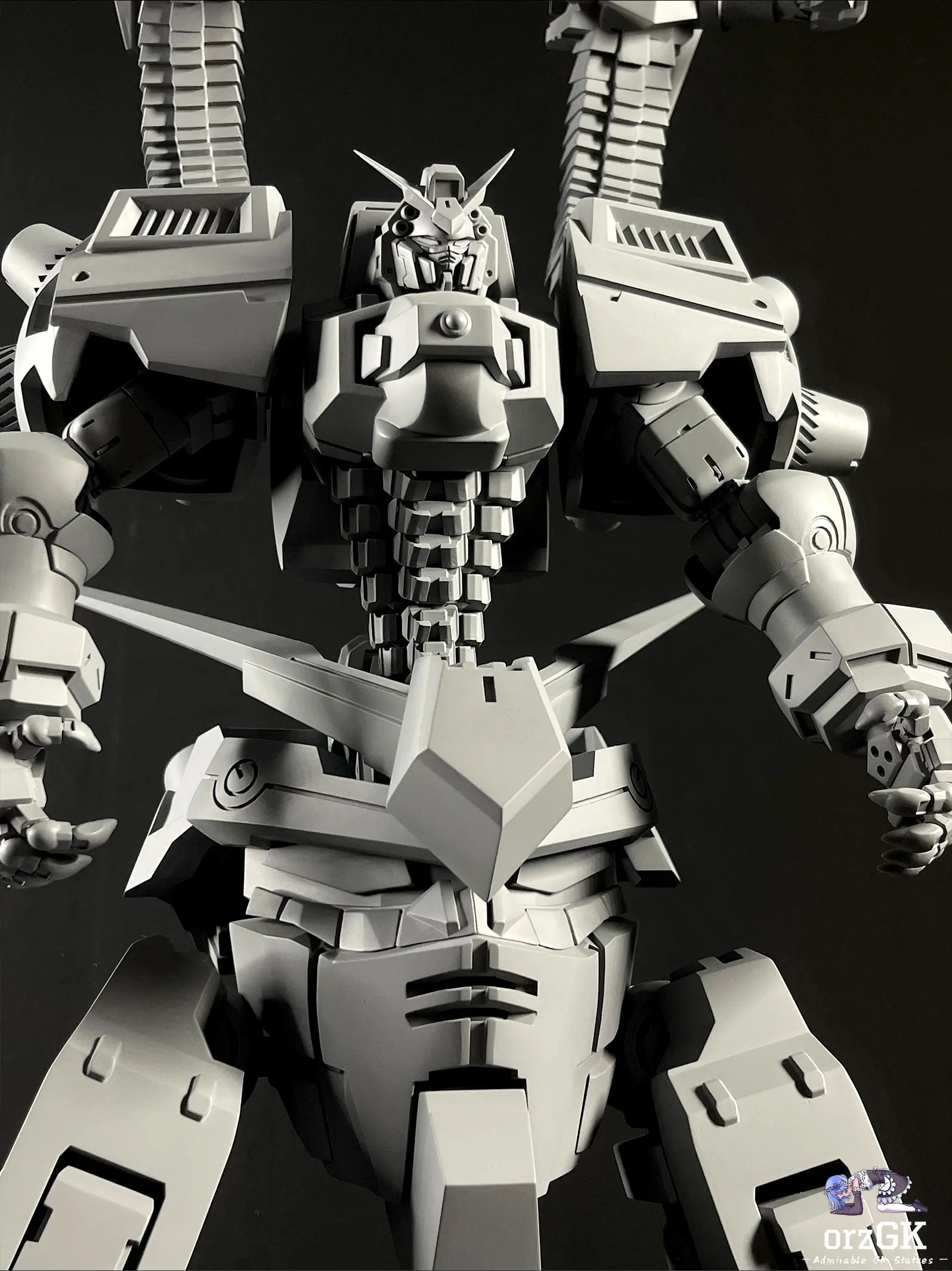 XXTOYS Studio - Gundam Series 1/60 Devil Gundam White mold - OrzGK