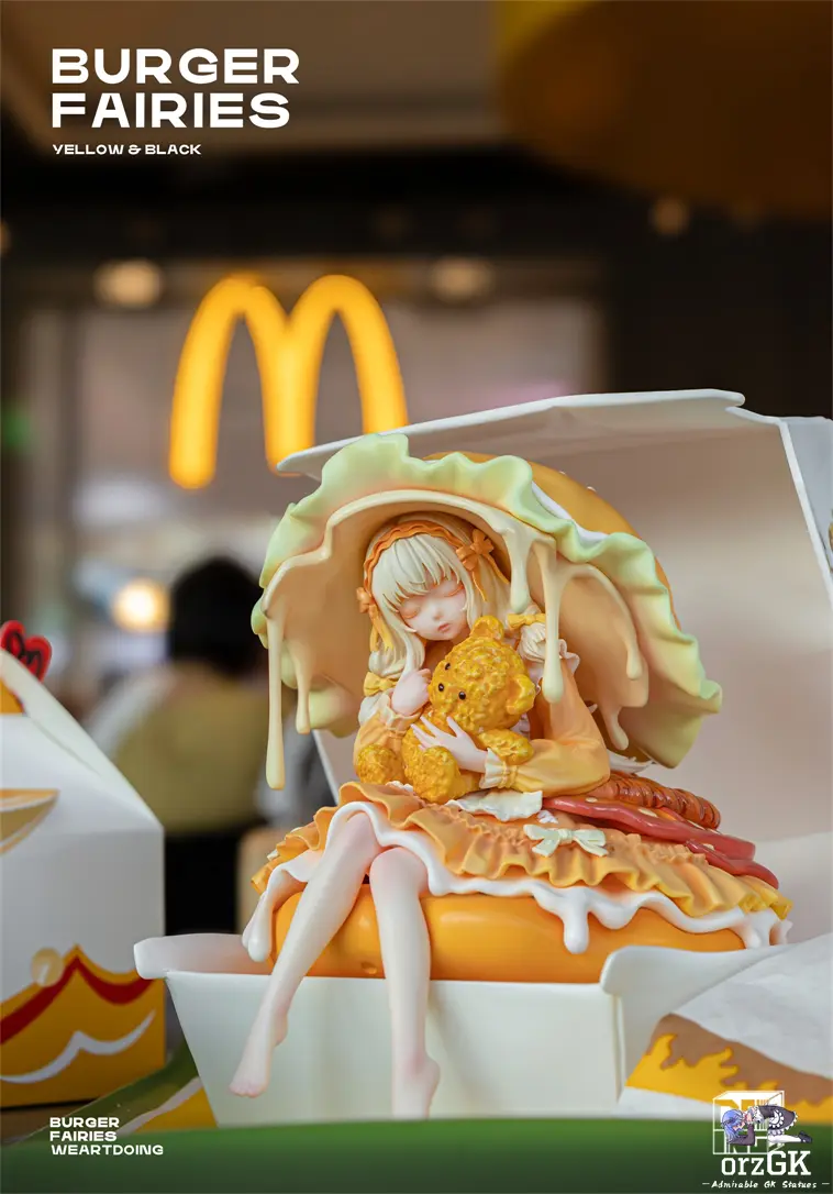 WeArtDoing Studio - Original The Sleeping Beauty-Burger Fairies