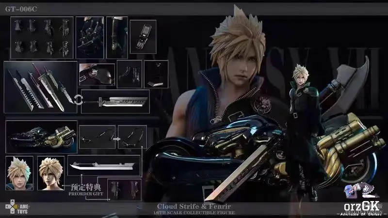Gametoys studio - Final Fantasy 7 AC Cloud Strife GT-006A