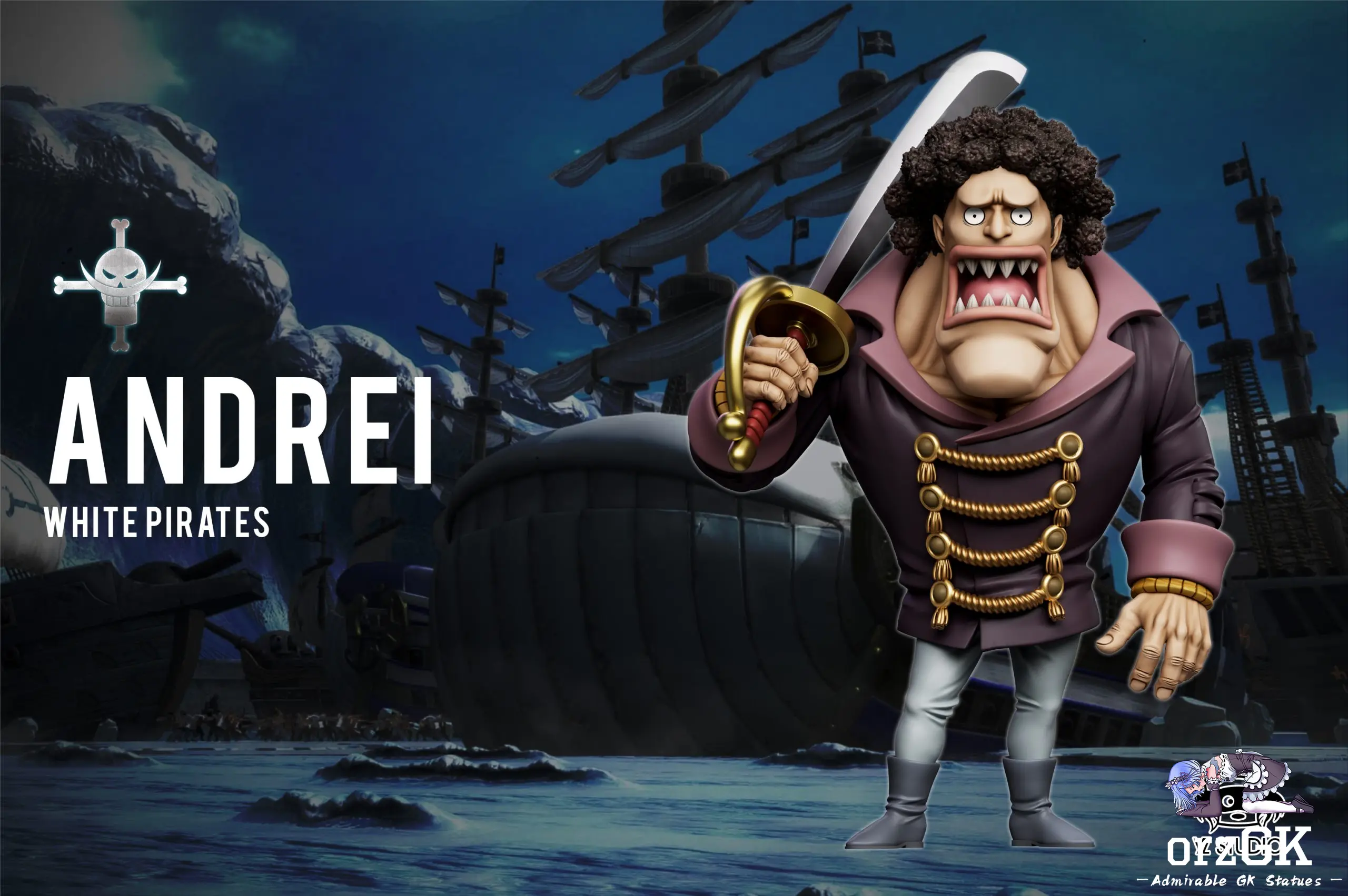 Yz Studio - Whitebeard Pirates Resonance Series Andre One Piece
