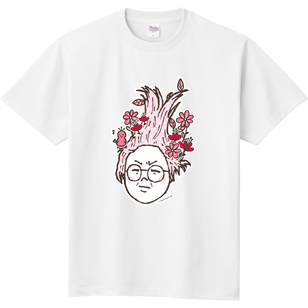 ねぐせの人定番Tシャツの商品購入ページ｜クリエイターのオリジナル