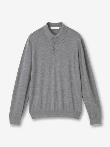ウールニットポロシャツ（ニット）｜STRASBURGO OUTLET