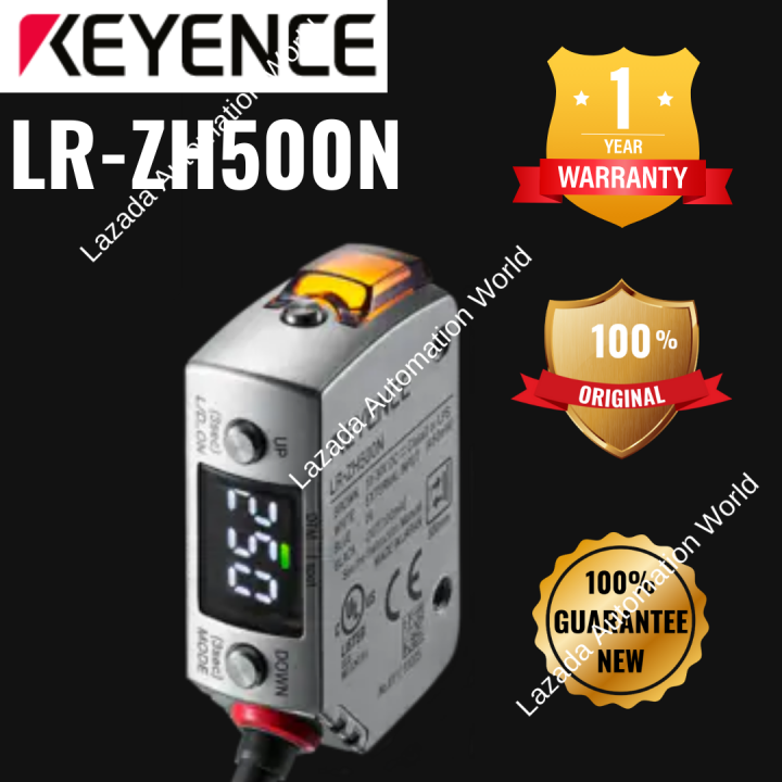 Keyence CMOS Laser sensor LR-ZH500N Rectangular w/ cable type, 500