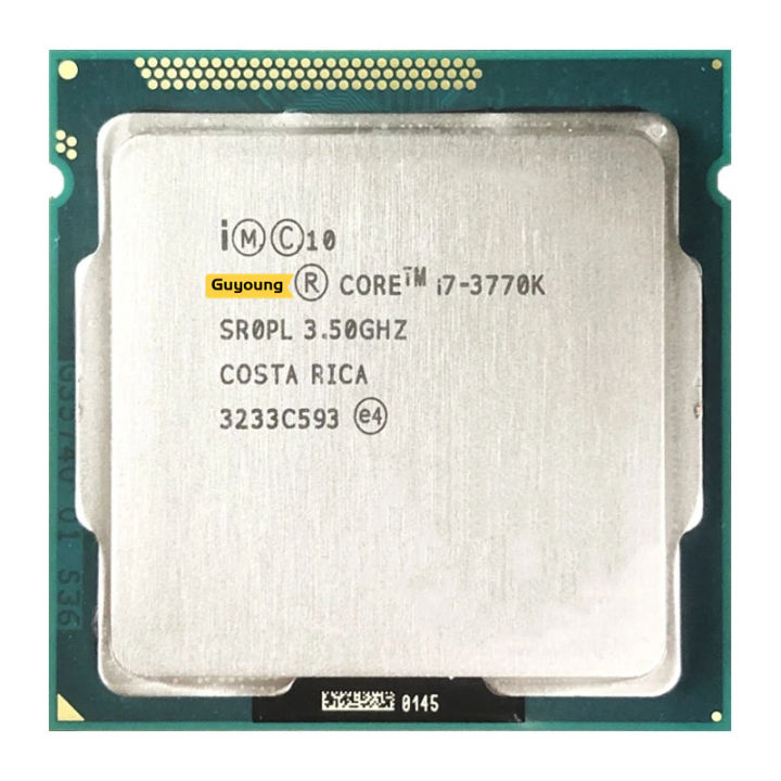 動作未確認⁄ジャンク扱いIntel Core i7-3770K 3.5GHz LGA1155 4コア8
