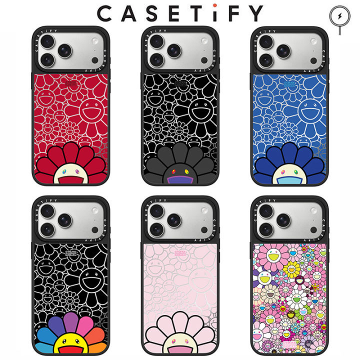 Original CASETiFY x TAKASHI MURAKAMI Mirror Case with Magsafe for