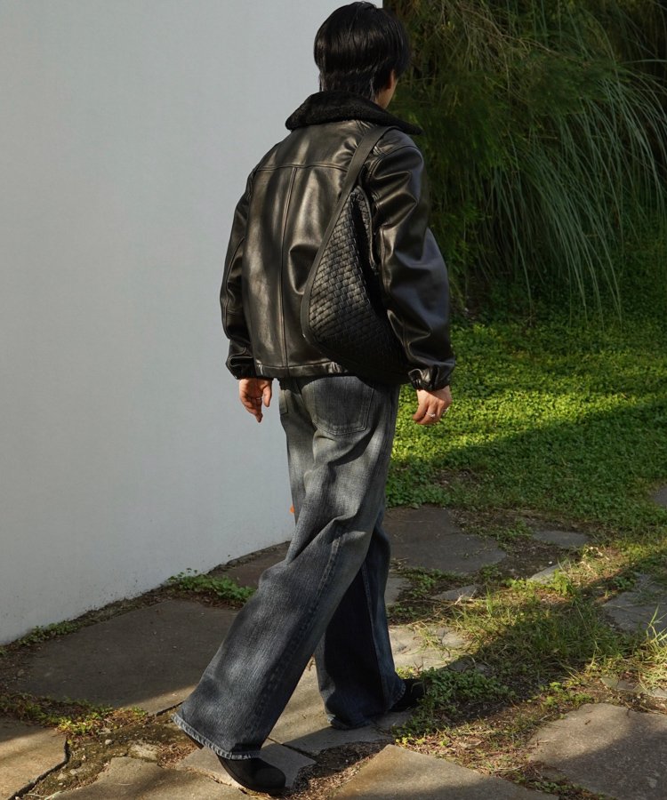 Llife COW LEATHER MESH BAG / 商品詳細ページ / LIDNM / Llife ONLINE