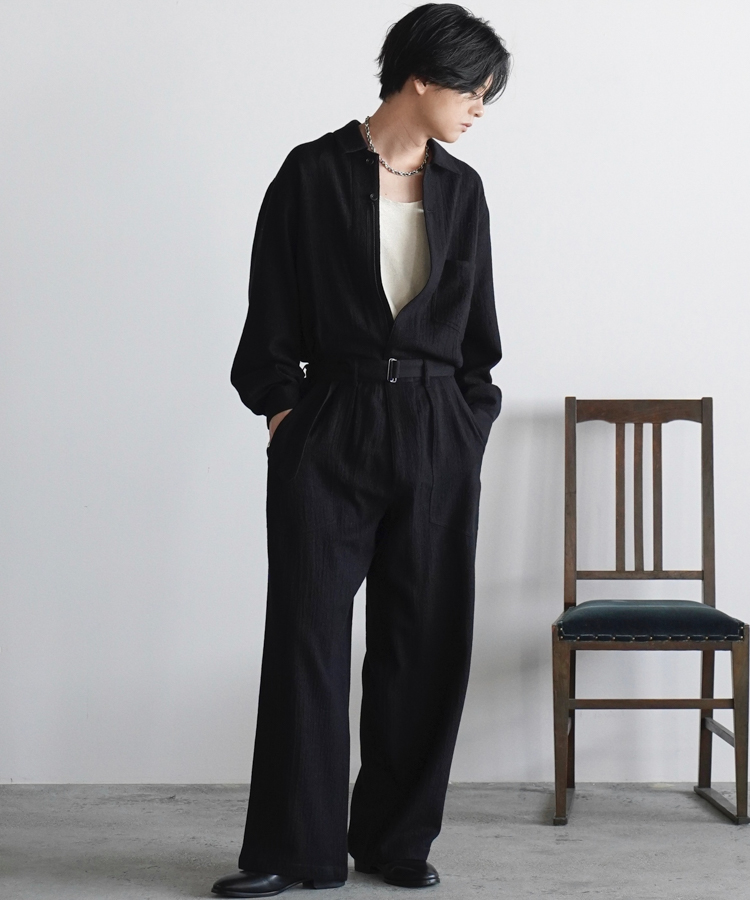 Felted Wool Utility Overall / 商品詳細ページ / LIDNM / Llife