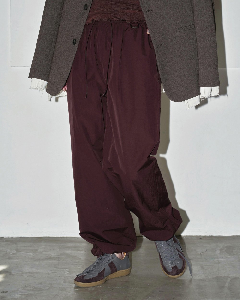 新品】todayful easy chino pants 36 バーガンディ 新品】todayful