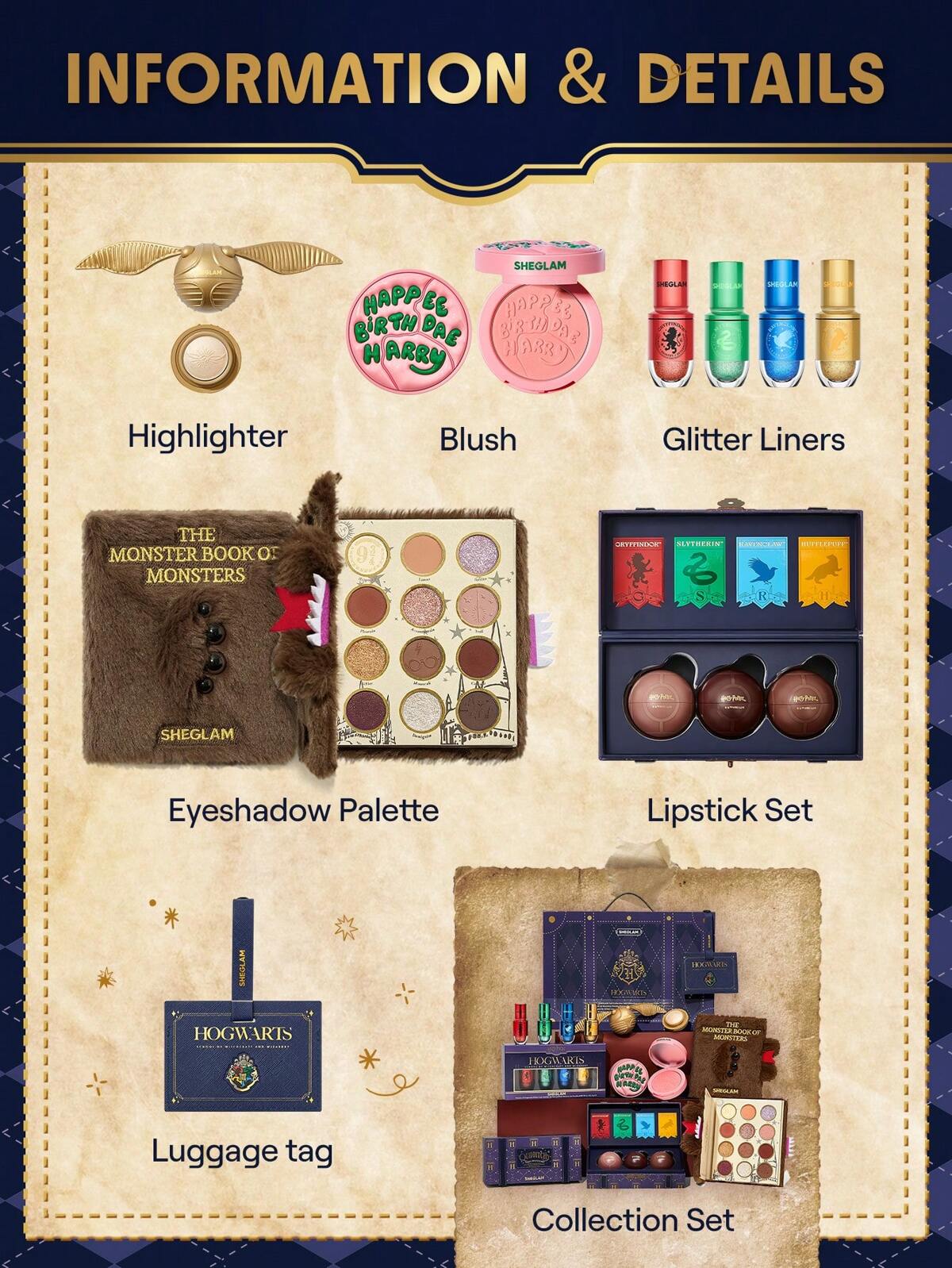 Harry Potter™ X SHEGLAM Full Collection Set