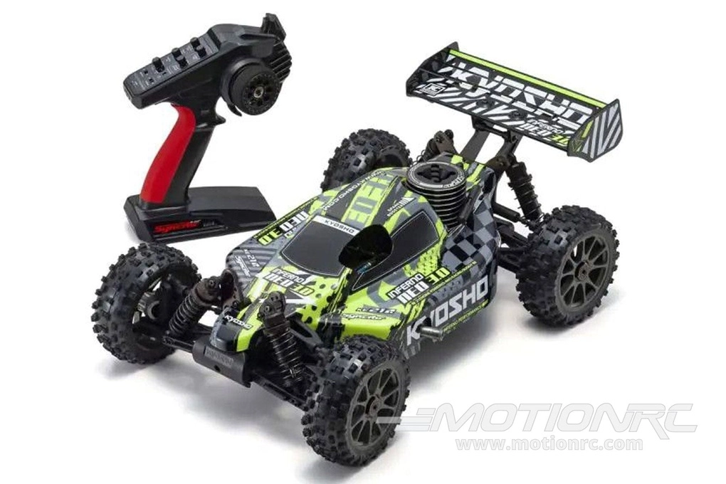 Kyosho Inferno NEO 3.0 ReadySet Yellow 1/8 Scale 4WD Nitro Buggy