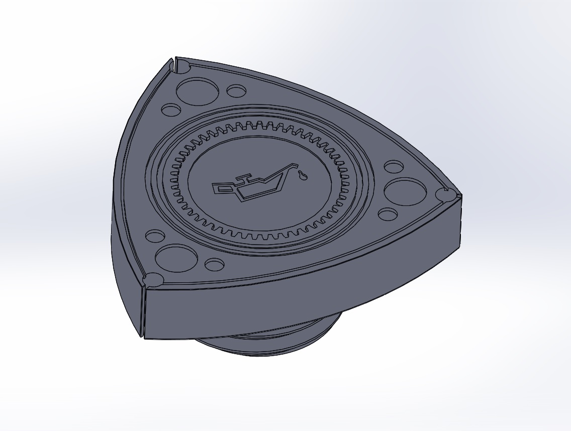 ローター型オイルフィラーキャップ for RX-7 - DMM.make クリエイター