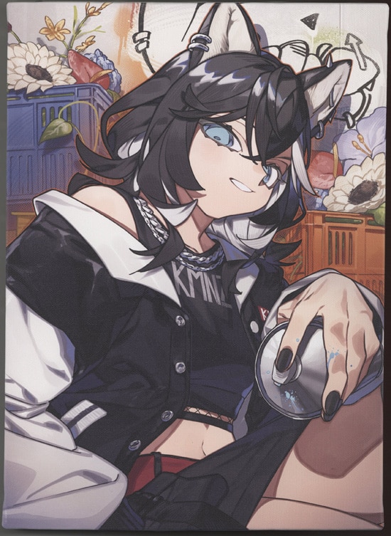 KMNZ NERO カラー複製イラスト