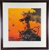 篠田三郎 直筆サイン入りポスター「ウルトラマンタロウ」