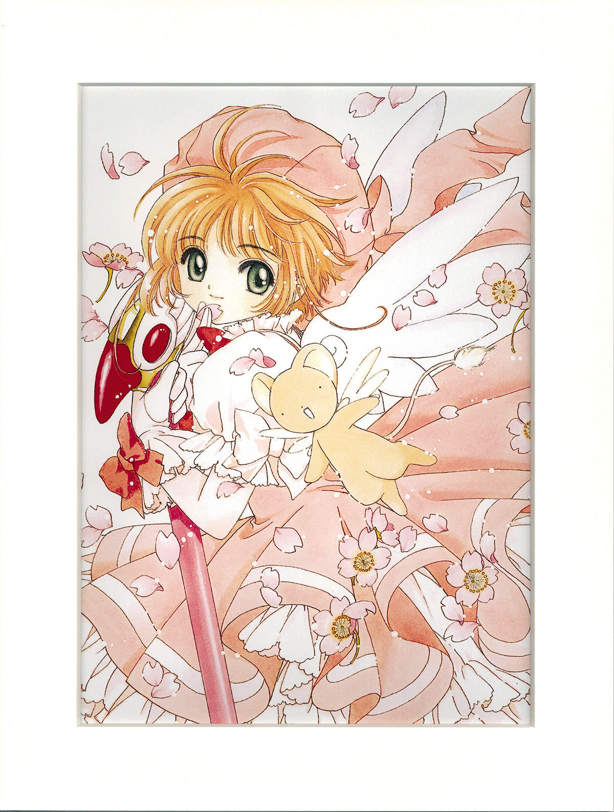 2113] CLAMP カラー複製イラスト「カードキャプターさくら/封印の杖」