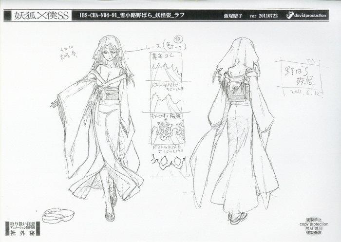 妖狐×僕SS OVA 設定[制作素材]