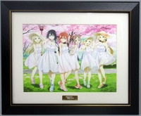 水橋かおり 直筆サイン入りカラー複製イラスト「スクラップドプリンセス」