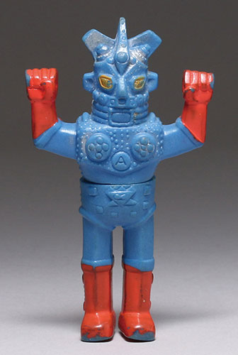 当時物 アストロミュー5 ミニソフビ 中嶋製作所 亀マーク 面とれ 当時