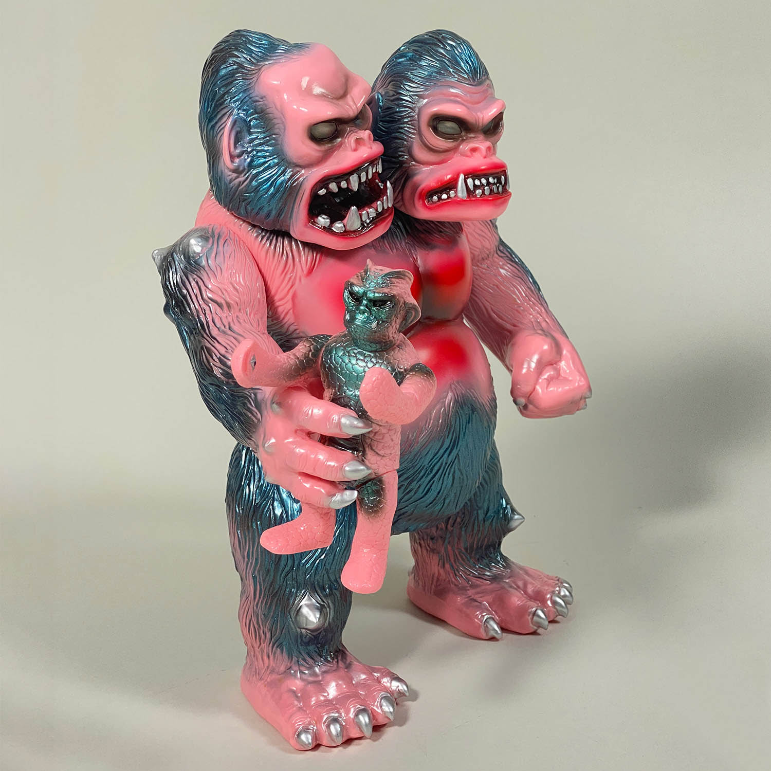 ソフビ Sofubi HxS キングゴリラ獣 RED 30CM Yahoo!オークション