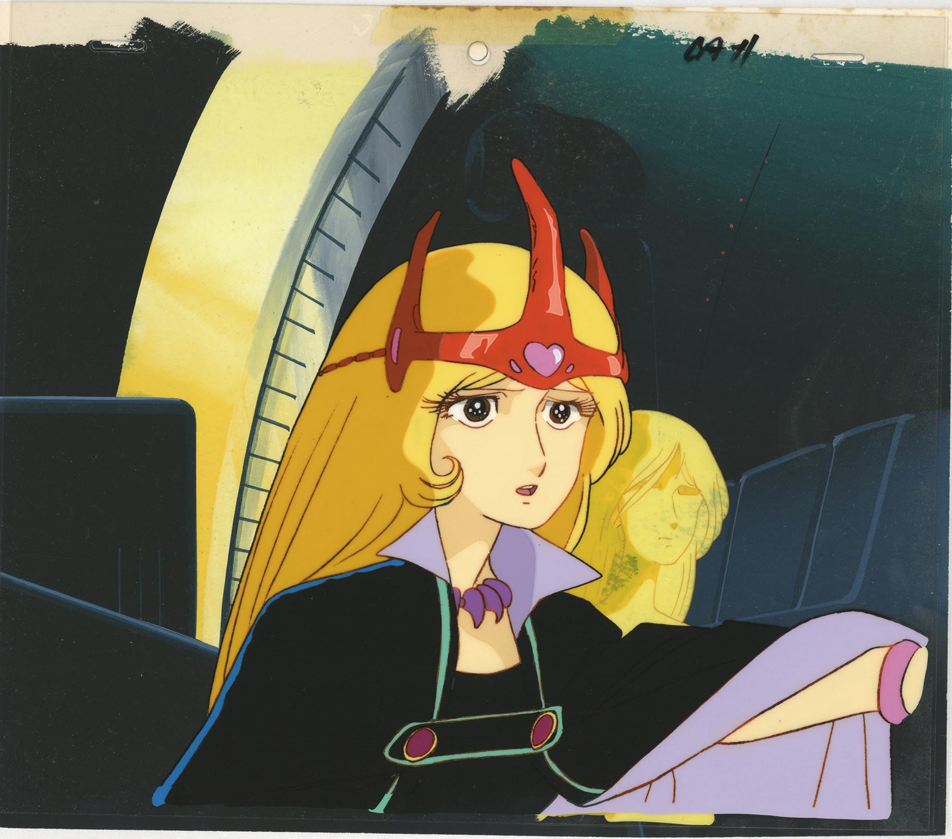 1000年女王 背景、レイアウト、原画 セル画ではありません。 新竹取