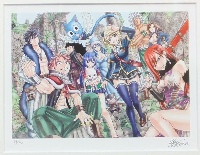 カラー複製版画 真島ヒロ FAIRY TAIL