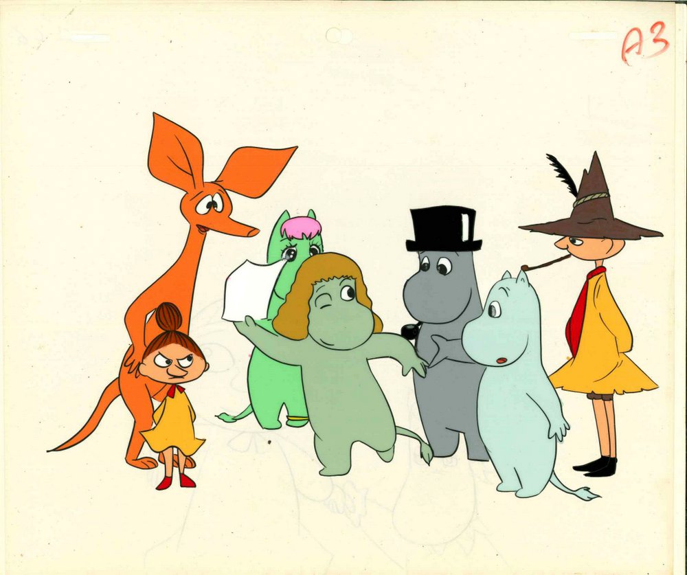 ❤️Moomin - Snufkin Cel. ムーミン セル画 / スナフキン ❤️Moomin