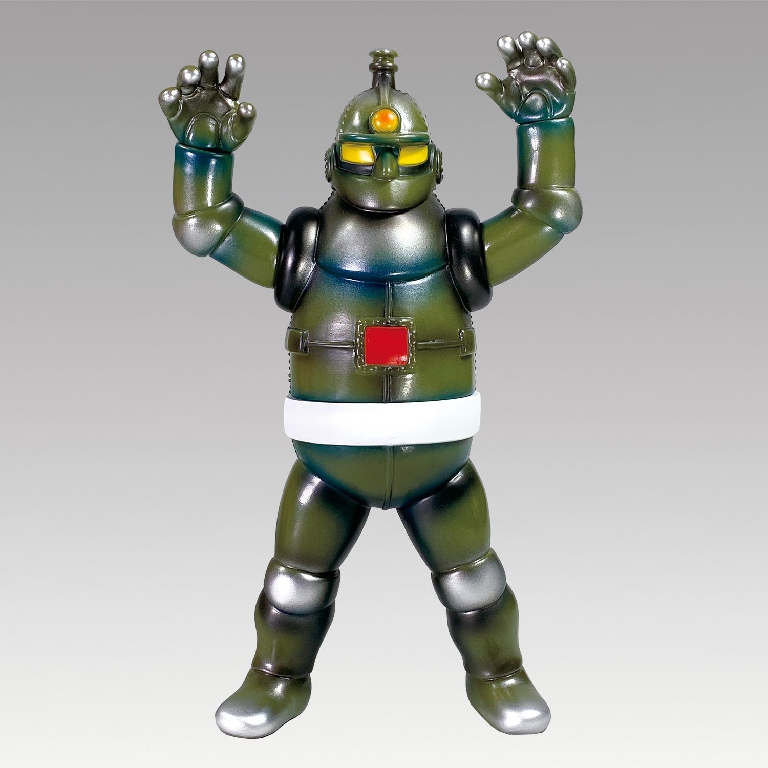 1222］ シカルナ・工房 ロボット鉄人28号アーミーグリーン成型