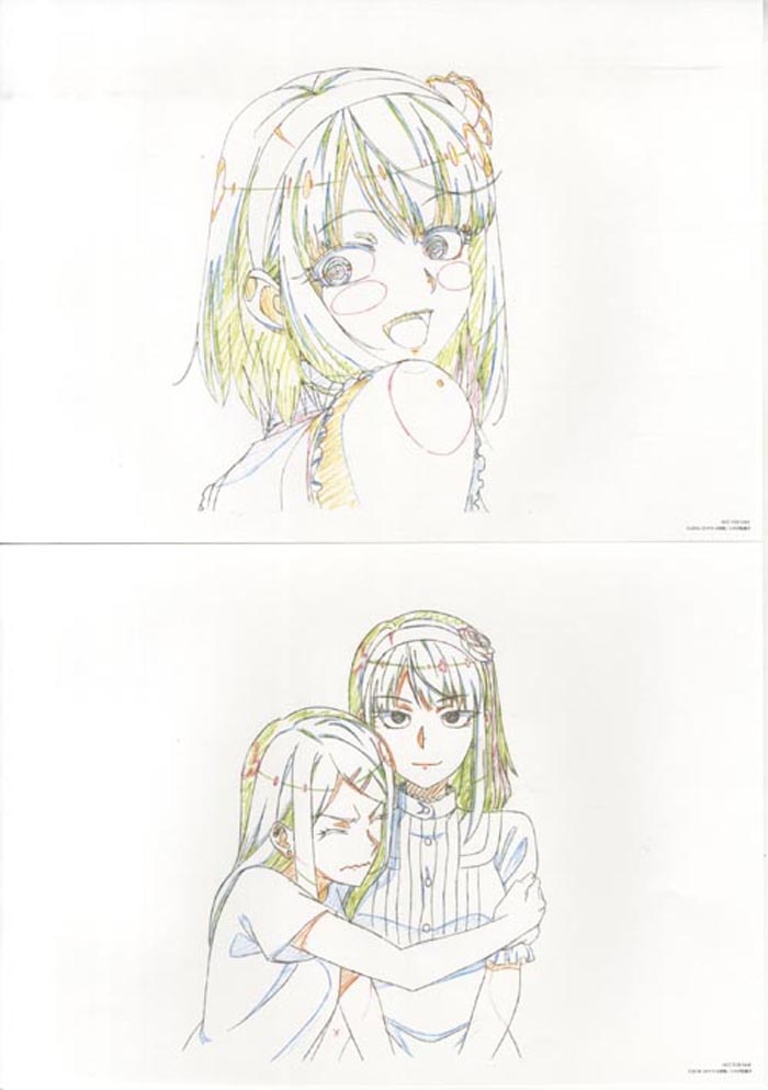 だがしかし 複製原画+生動画