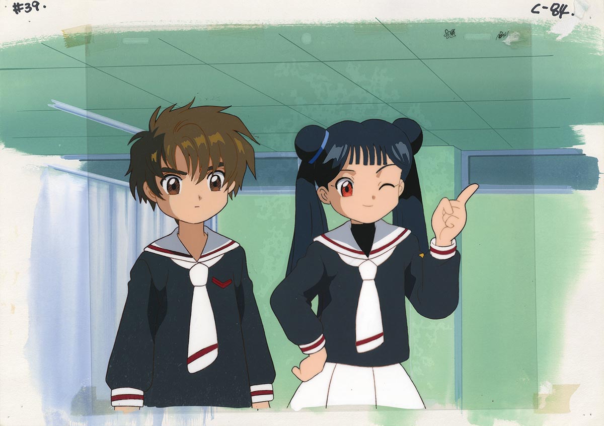 4100］ カードキャプターさくら セル / 小狼/苺鈴