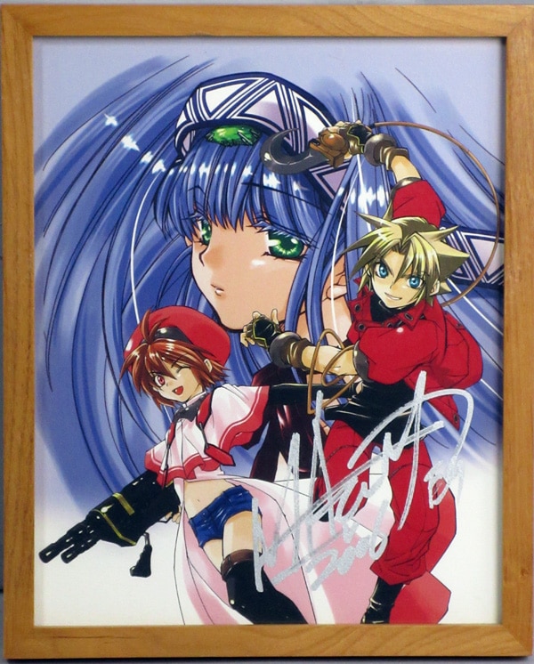 東まゆみ 直筆サイン入りカラー複製イラスト「エレメンタルジェレイド」