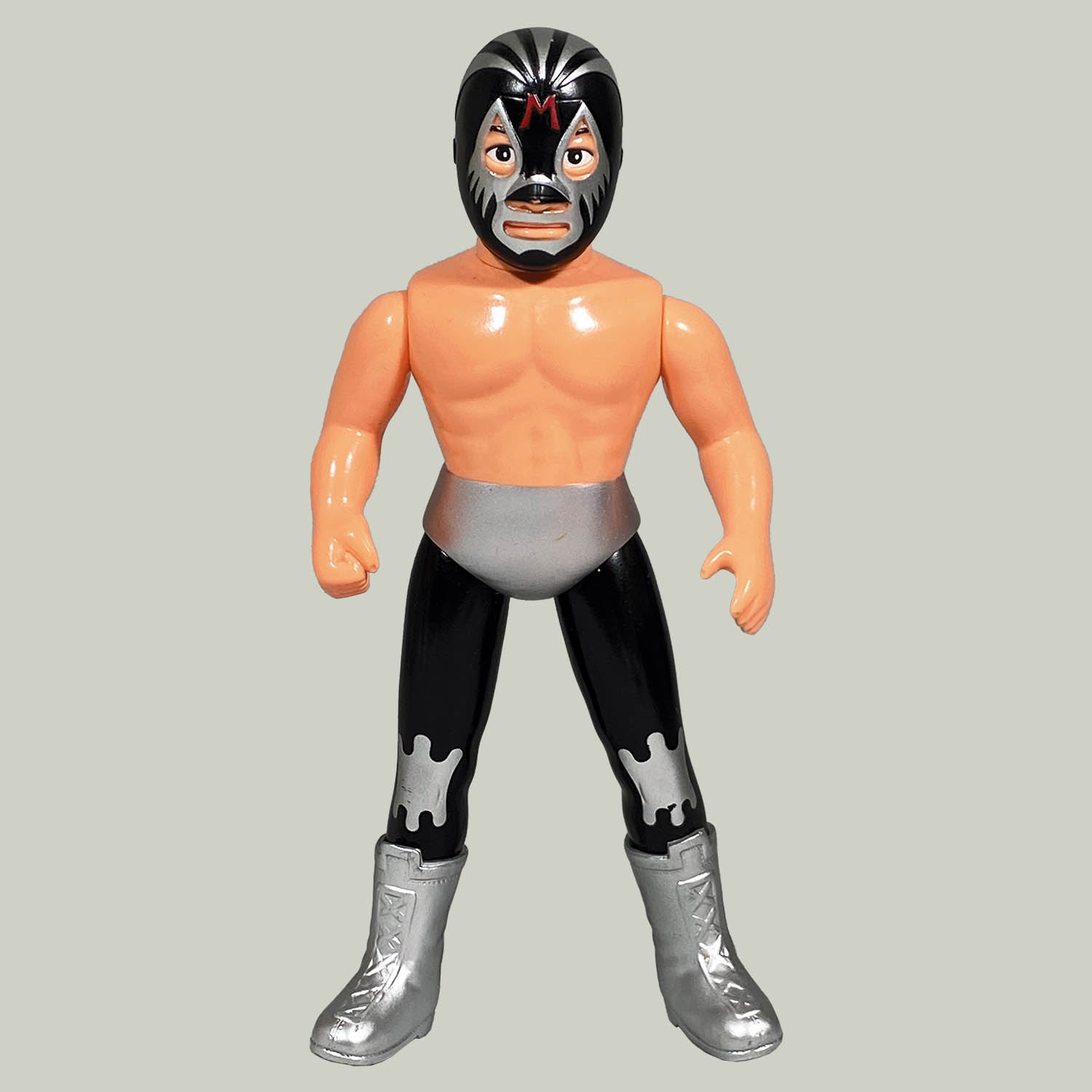 希少品 マルサン ミル・マスカラス ソフビフィギュア 本人サイン入り