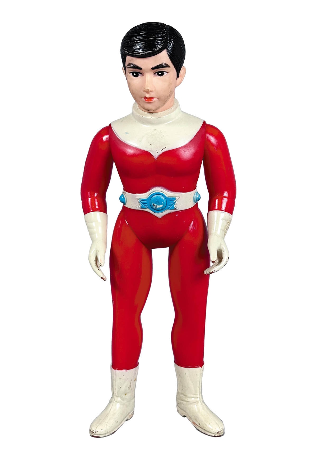 1401] レッドマン 面取れスタンダードソフビ レッドナイフ付