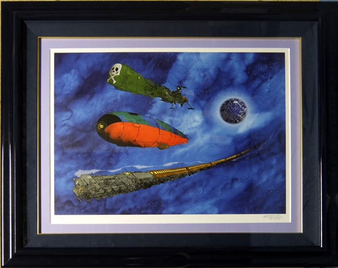 松本零士 シルクスクリーン / 銀河鉄道999～星の海の旅人～