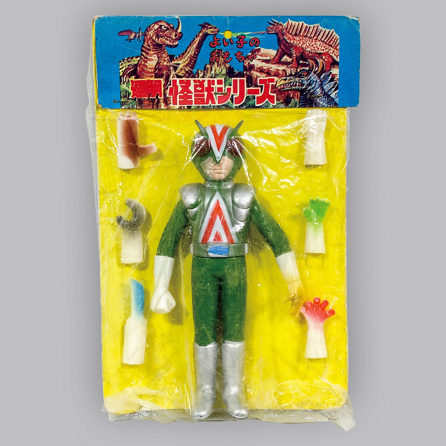 1146] 無版権 ライダーマン アタッチメント6種付