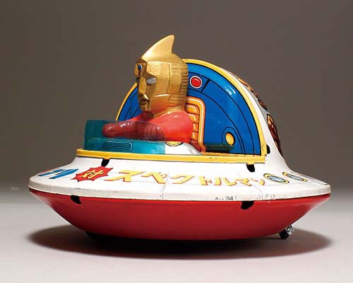 マスダヤ/日本製 宇宙猿人ゴリ対スペクトルマンX-15円盤箱付