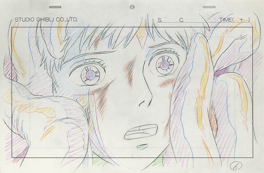 もののけ姫修正原画